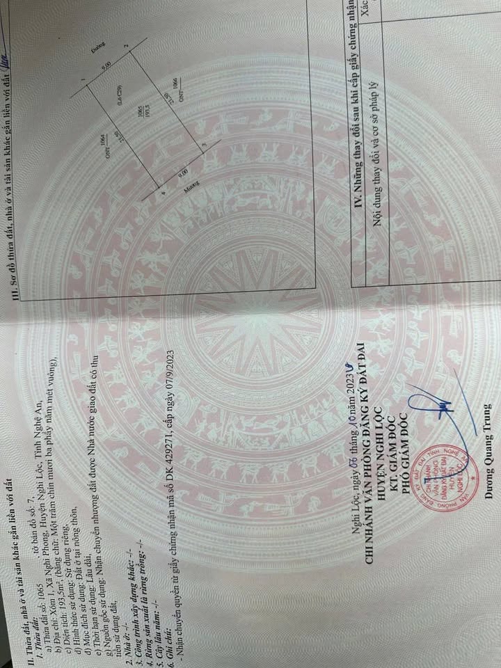 Đất nền Nghi Phong 193m² giá 5.1 tỷ - Khu vực phát triển sôi động!