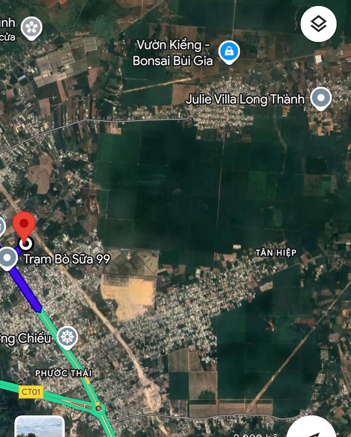 Đất nền 1.9ha Huyện Long Thành giá 40 tỷ - Cơ hội đầu tư sinh lời!