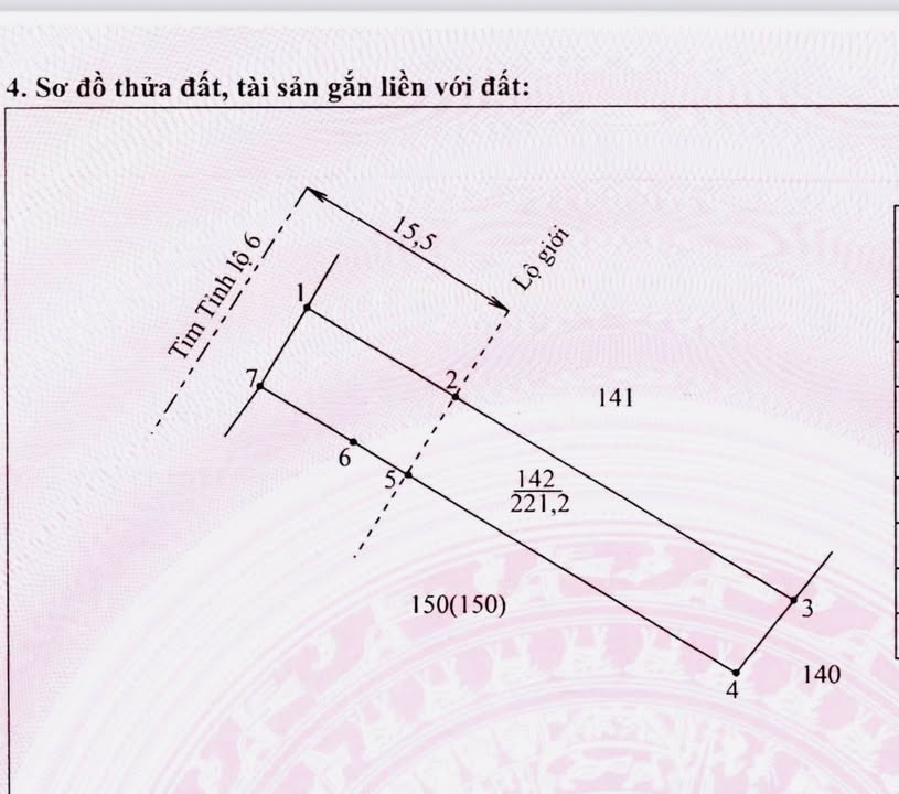 Đất mặt tiền Tỉnh lộ 6 TP Huế 221m² giá 500 triệu - Tiềm năng đầu tư cao!