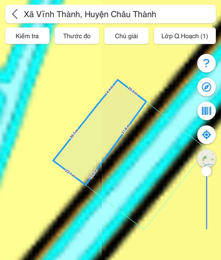 Đất vườn 1200m² tại Kênh Đít Mun, Vĩnh Thành, Châu Thành - Giá thương lượng tốt!