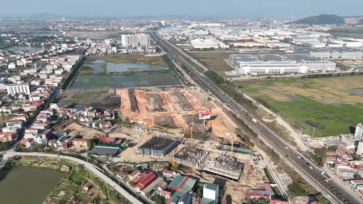 Shophouse tại KCN Quang Châu, Bắc Ninh 100000m² - Cơ hội đầu tư 2026!