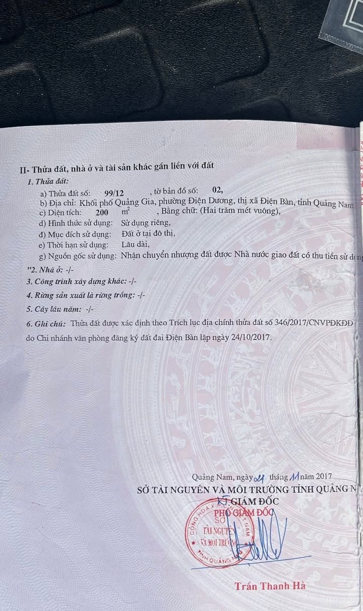 Nhà phố Quảng Gia Điện Dương 200m² giá 3.1 tỷ - Gần biển chỉ 600m!