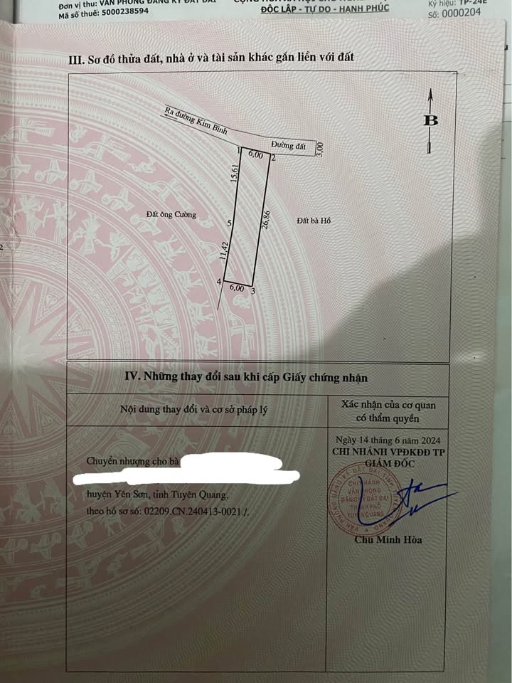 Đất Tràng Đà Tuyên Quang 168m² - Đầu tư sinh lời lý tưởng