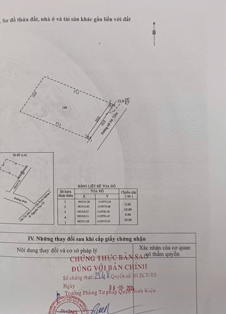 Dãy trọ 6 phòng tại An Khánh, Ninh Kiều 180m² giá 6 tỷ - Đầu tư sinh lời tốt!