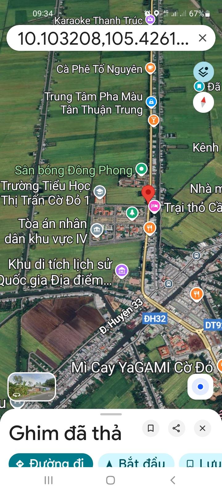 Đất nền mặt tiền Tỉnh lộ 919 Cờ Đỏ 160m² giá 600 triệu - Đầu tư sinh lời ngay!