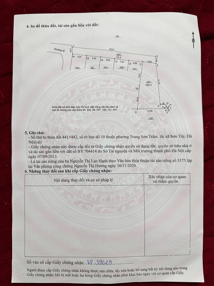 Đất nền Phường Trung Sơn Trầm 100m² giá thỏa thuận - Vị trí đẹp, gần trường học