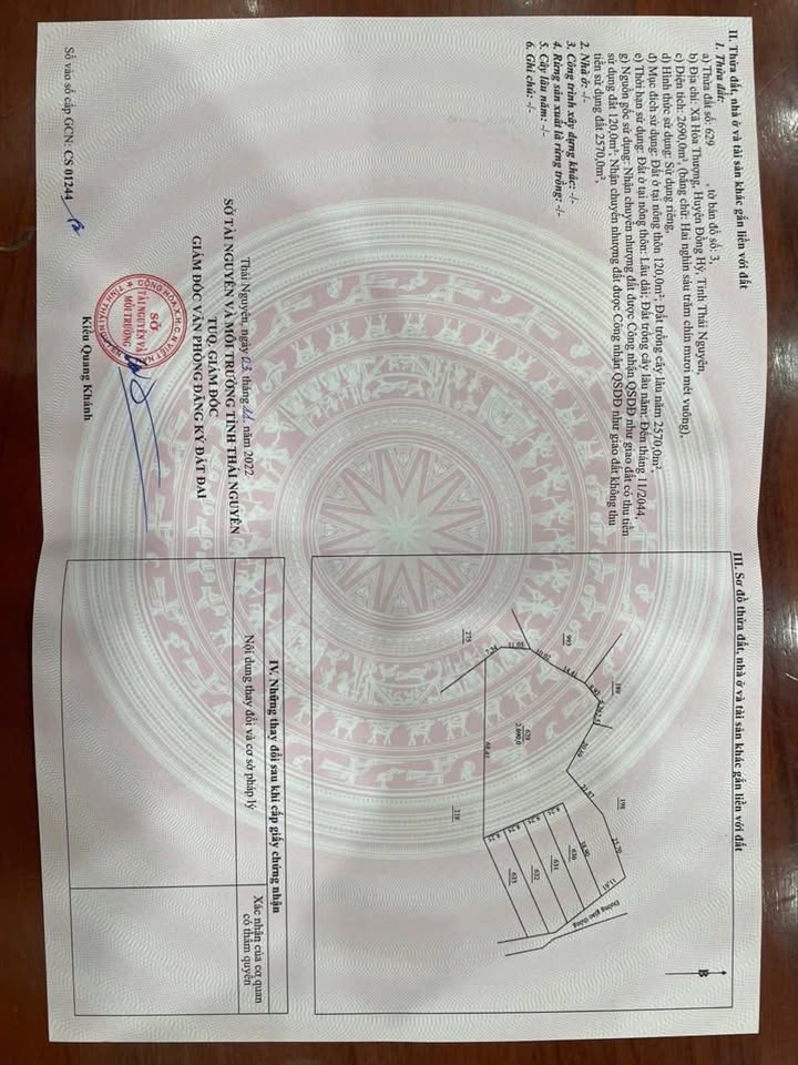 Đất nền Văn Hán Đồng Hỷ 330m² chỉ 800 triệu - Cơ hội đầu tư hấp dẫn!