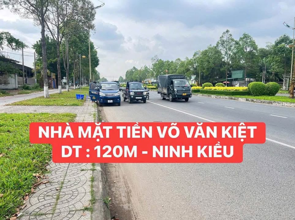 Nhà cấp 4 mặt tiền Võ Văn Kiệt, Ninh Kiều 120m² giá 5.2 tỷ - Cơ hội không thể bỏ lỡ!