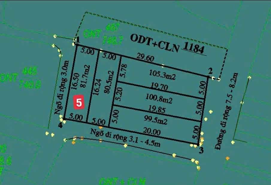 Đất nền xã Quảng Khê, huyện Quảng Xương 81.7m² giá chỉ 600 triệu - Cơ hội đầu tư hấp dẫn!