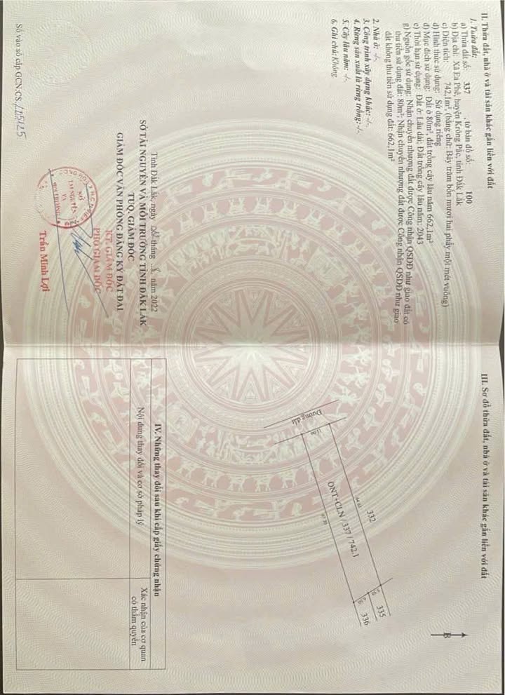 Đất thổ cư Huyện Ea H'Leo 660m² giá 1.2 tỷ - Sổ đỏ chính chủ, vị trí đẹp!