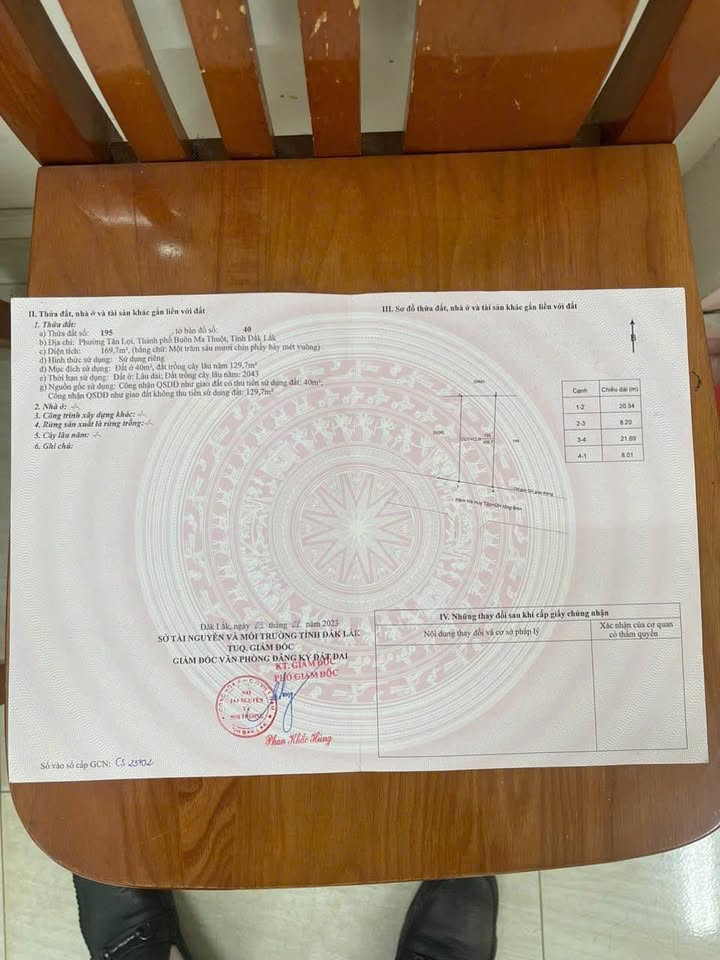 Lô đất Hẻm 861 Hà Huy Tập, P Tân Lợi, BMT 160m² giá 3,2 tỷ - Tiềm năng kinh doanh cao!