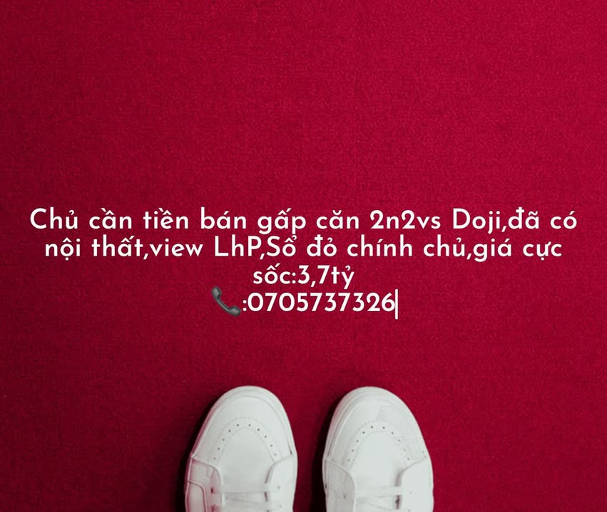 Căn hộ Doji Hải Phòng 71m² giá 3.7 tỷ - Sổ đỏ chính chủ, nội thất đầy đủ!