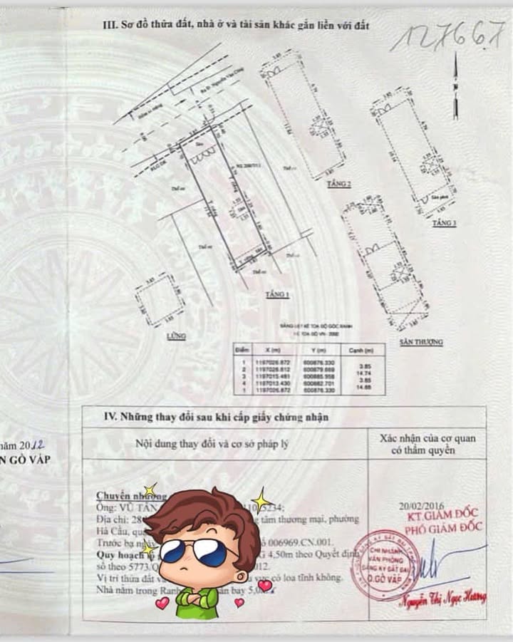 Nhà 5 tầng hẻm xe hơi Phường 2, Quận Tân Bình, 60m² giá 7.7 tỷ - Sổ hồng chính chủ!