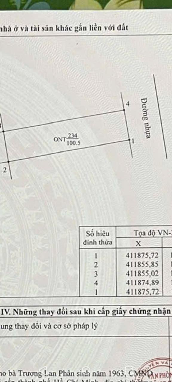 Đất mặt tiền chợ Bửu Hòa 100m² giá thỏa thuận - Đầu tư sinh lời ngay!