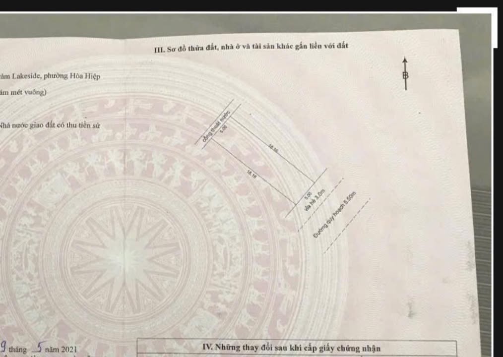 Bán đất KĐT Bàu Tràm Lakeside Đà Nẵng 91m² - Đầu tư sinh lời ngay!