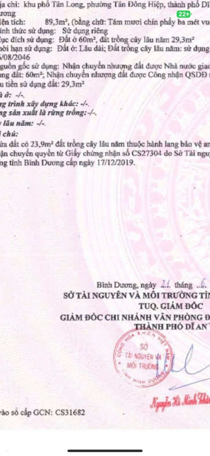 Đất nền mặt tiền Nguyễn Thị Chạy 89,3m² giá 3,99 tỷ - Cơ hội đầu tư sinh lời!