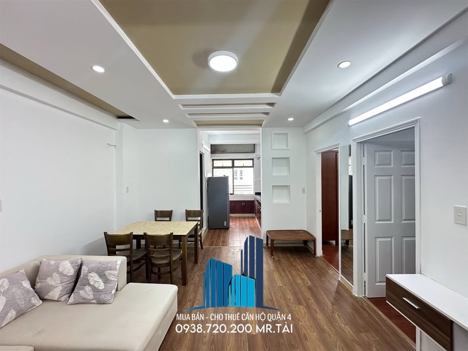 Chung cư Tôn Thất Thuyết Quận 4 60m² giá chỉ 11 triệu - Full nội thất, sẵn sàng vào ở!