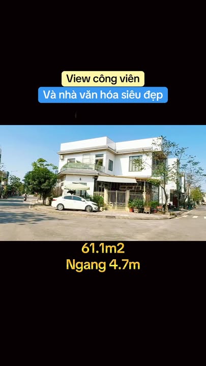 Đất nền Hương Sơ, Huế 61m² giá 1.3 tỷ - View công viên tuyệt đẹp!