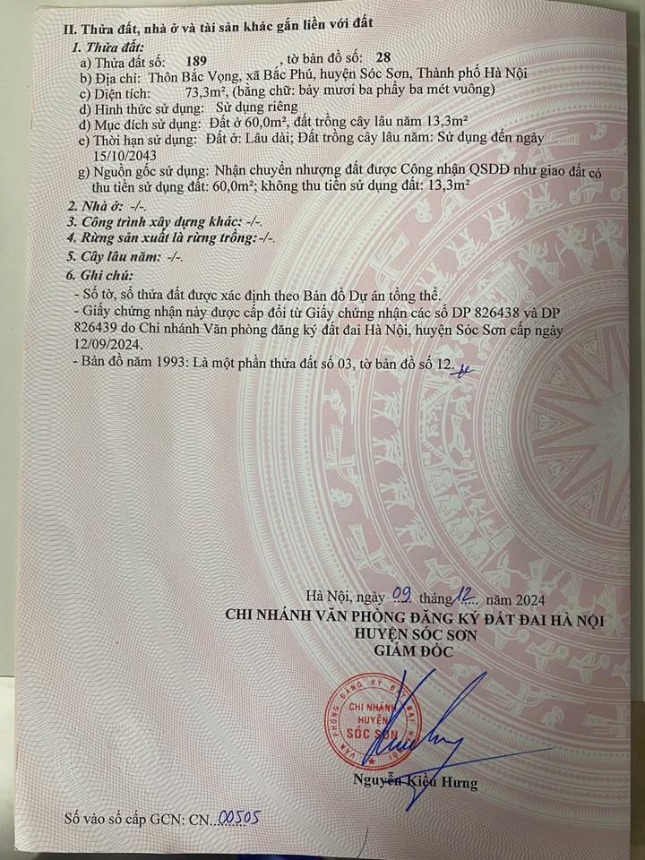 Đất nền Đường Bìa làng, Xã Đức Hoà, 73m² giá tốt - Pháp lý rõ ràng!