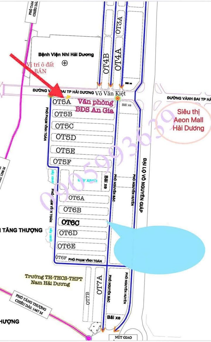 Lô Kinh Doanh Mặt Đường Võ Văn Kiệt 75m² - Vị Trí Đắc Địa, Giá Tốt!