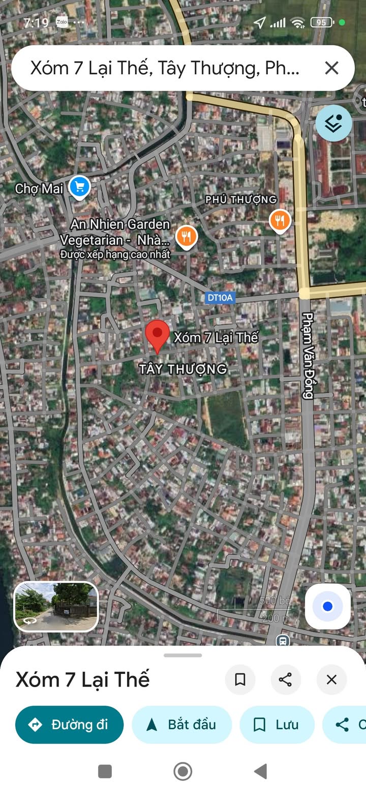 Đất mặt tiền Lại Thế, Phú Thượng 148m² giá 2.812 tỷ - Cơ hội đầu tư hấp dẫn!