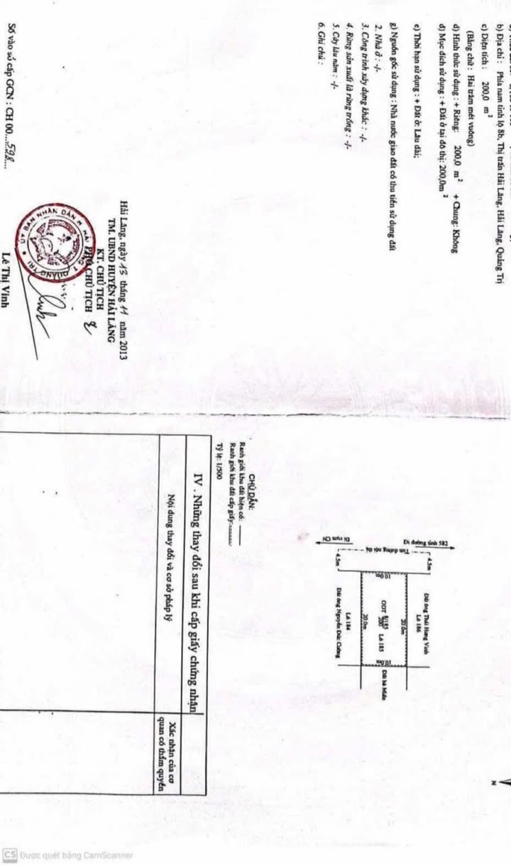 Đất thổ cư thị trấn Hải Lăng 200m² giá 1.4 tỷ - Cơ hội đầu tư hấp dẫn!