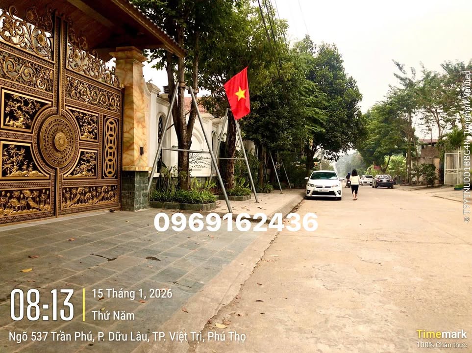 Đất thổ cư 100m² Phường Tân Dân, Việt Trì - Mặt tiền 5m, Kinh doanh thuận lợi