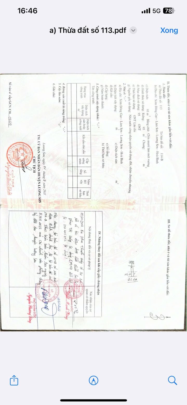 Đất mặt QL6, Thị trấn Lương Sơn, 95m² - Giá chưa đến 3 tỷ!