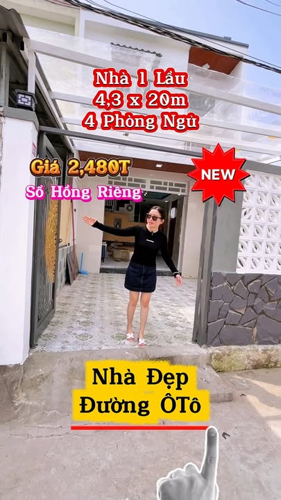 Nhà 1 Lầu Đường Ô Tô Ngã Ba Tân Kim 86m² giá 2.48 tỷ - Sẵn sàng vào ở!