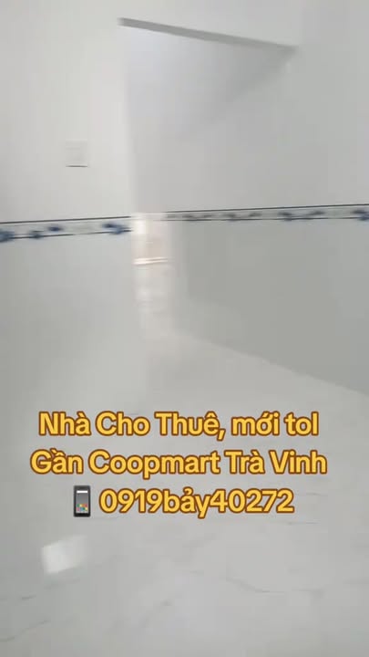 Nhà cho thuê gần Đại học Trà Vinh 3.5 triệu - Vị trí thuận lợi, giá tốt!