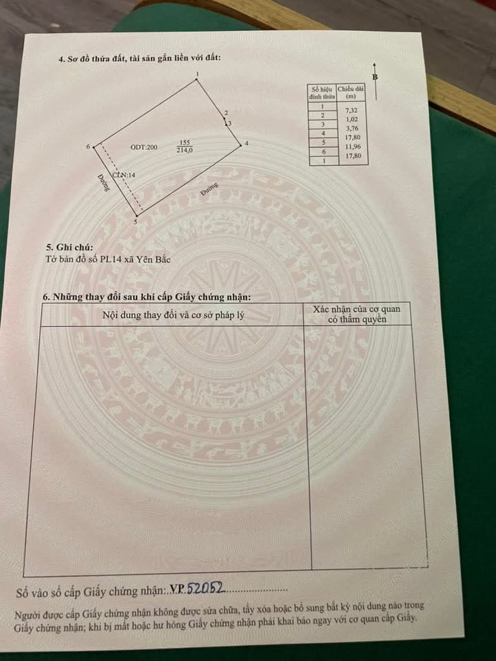 Đất nền góc 2 mặt tiền tại TDP Trại Quan Nha, Ninh Bình 214m² - Đầu tư sinh lời tiềm năng!
