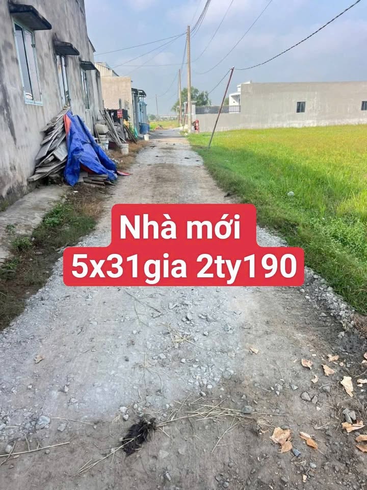 Nhà cấp 4 tại Mỹ Hạnh Bắc, 155m², giá chỉ 2.19 tỷ - Sổ hồng riêng chính chủ!