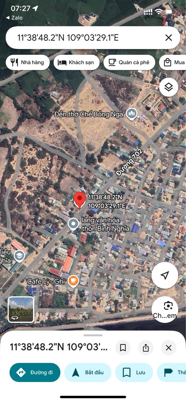 Đất thổ cư 238m² mặt tiền đường nhựa 702 - Cơ hội đầu tư sinh lời!