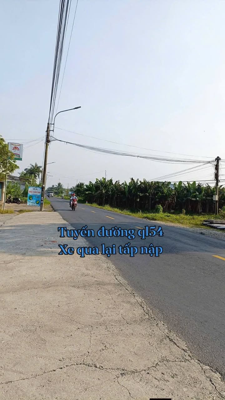 Đất nền mặt tiền Quốc lộ 54, huyện Bình Tân, Vĩnh Long 500m² - Đầu tư sinh lời lý tưởng!