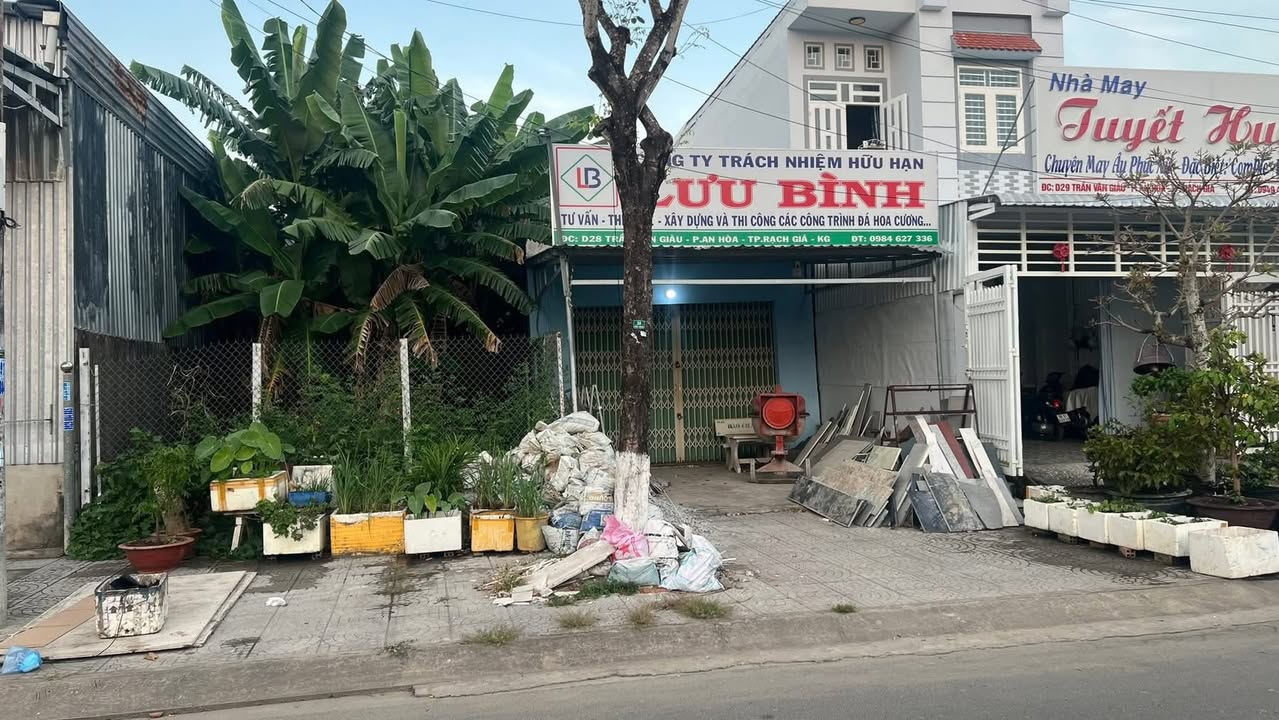 Đất nền mặt tiền Trần Văn Giàu, Rạch Giá, An Giang 125m² - Đầu tư sinh lời và vị trí đắc địa!