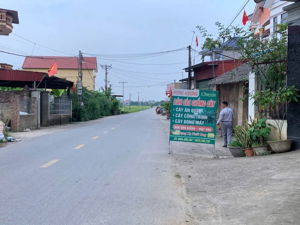 Đất thổ cư 92m² tại Đường Trục Tràng Phố Hoa, Bắc Giang - Vị trí kinh doanh sầm uất!