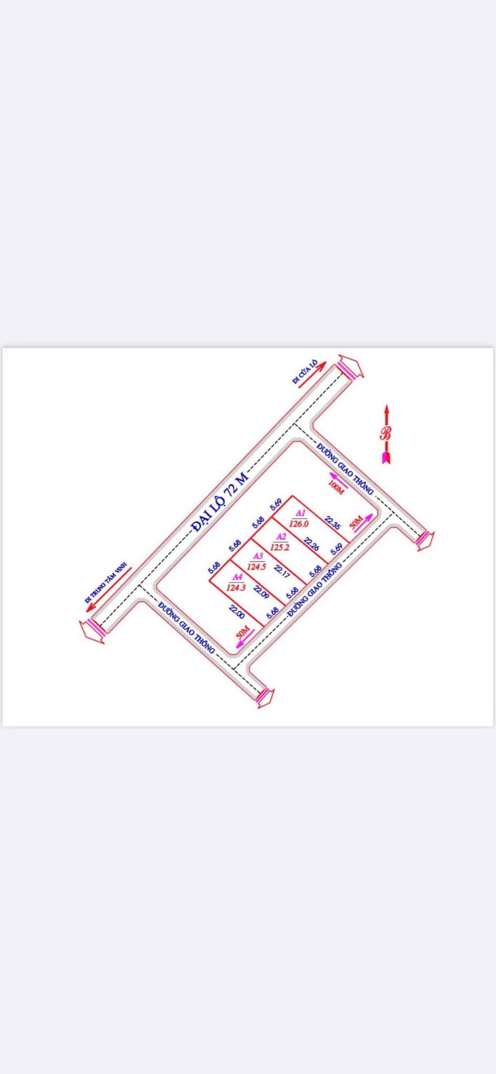 Đất Nghi Công Nam Nghệ An 124,3m² giá thỏa thuận - Đường nhựa ô tô tránh nhau!