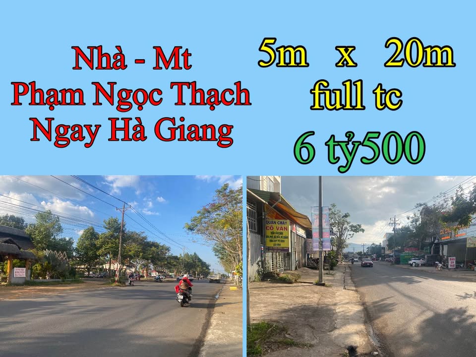Nhà mặt tiền Phạm Ngọc Thạch Bảo Lộc 100m² giá 6.5 tỷ - Full nội thất, sẵn sàng vào ở!