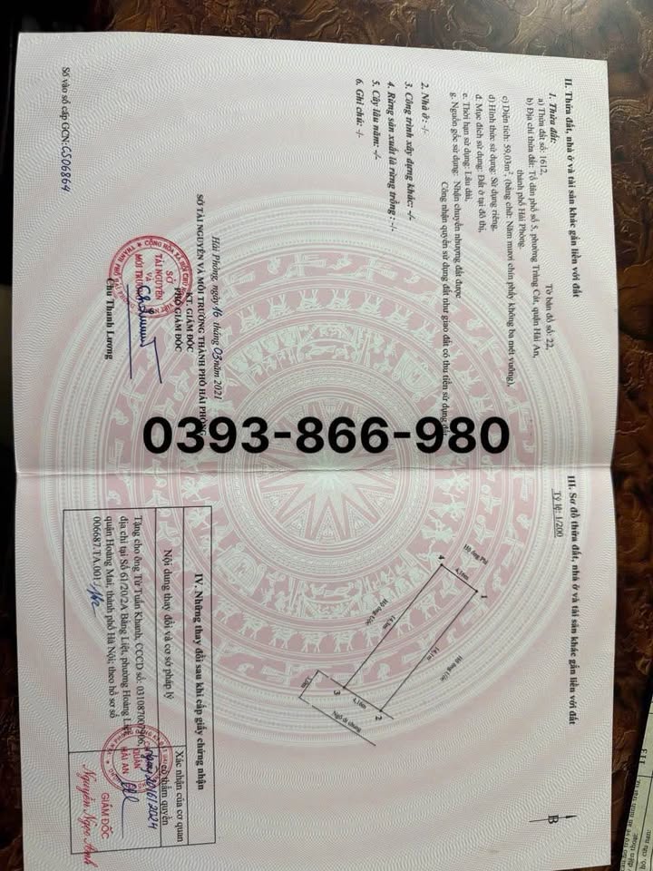 Đất nền Vinhomes Tràng Cát 46m² giá 1.72 tỷ - Đầu tư sinh lời cao!