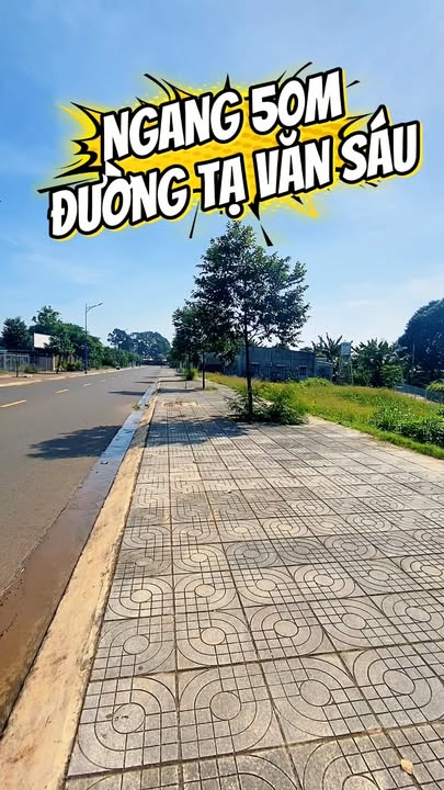 Đất nền mặt tiền đường Tạ Văn Sáu, Đất Đỏ - 613m² giá 4.6 tỷ - Kinh doanh đa ngành nghề!