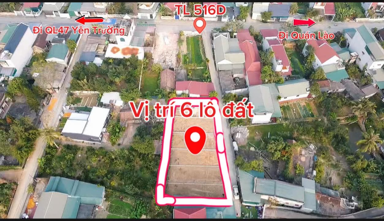 Đất nền Yên Hùng, Yên Định 108m² giá chỉ 300 triệu - Cơ hội đầu tư tuyệt vời!