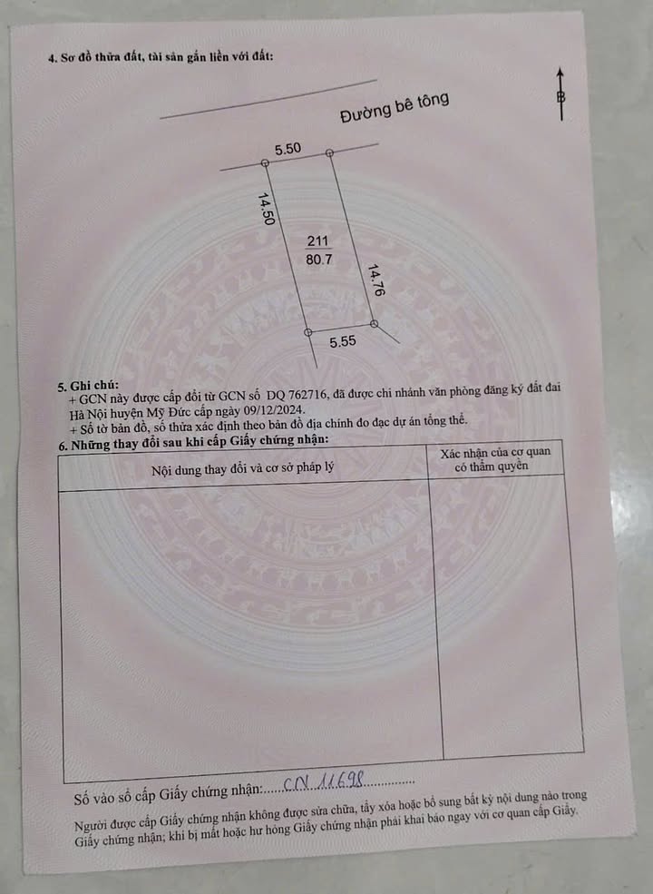 Đất thổ cư 80,7m² tại Xã Đồng Tân, Huyện Ứng Hòa, giá 1,2 tỷ - Cơ hội đầu tư hấp dẫn!