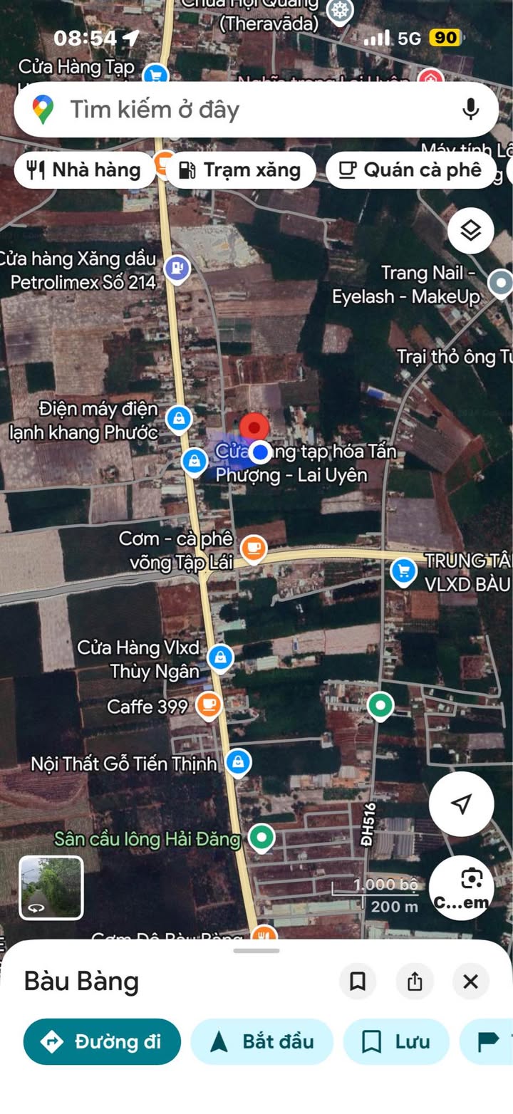 Đất thổ cư 80m² tại Lai Uyên - Giá 1.25 tỷ, vị trí đẹp sát Quốc lộ 13!