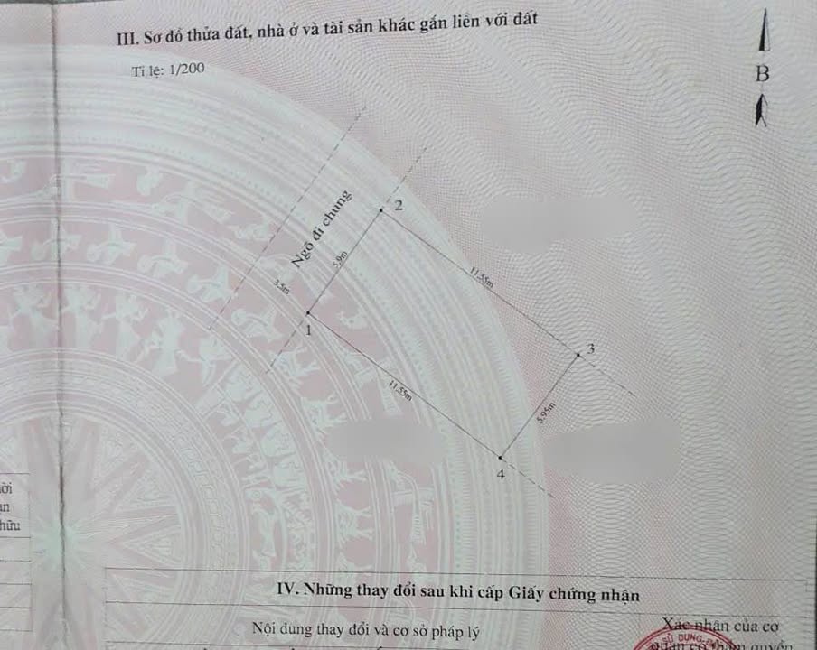 Nhà độc lập quận An Dương 68m² giá 4,35 tỷ - Mặt ngõ thông ô tô tránh nhau!