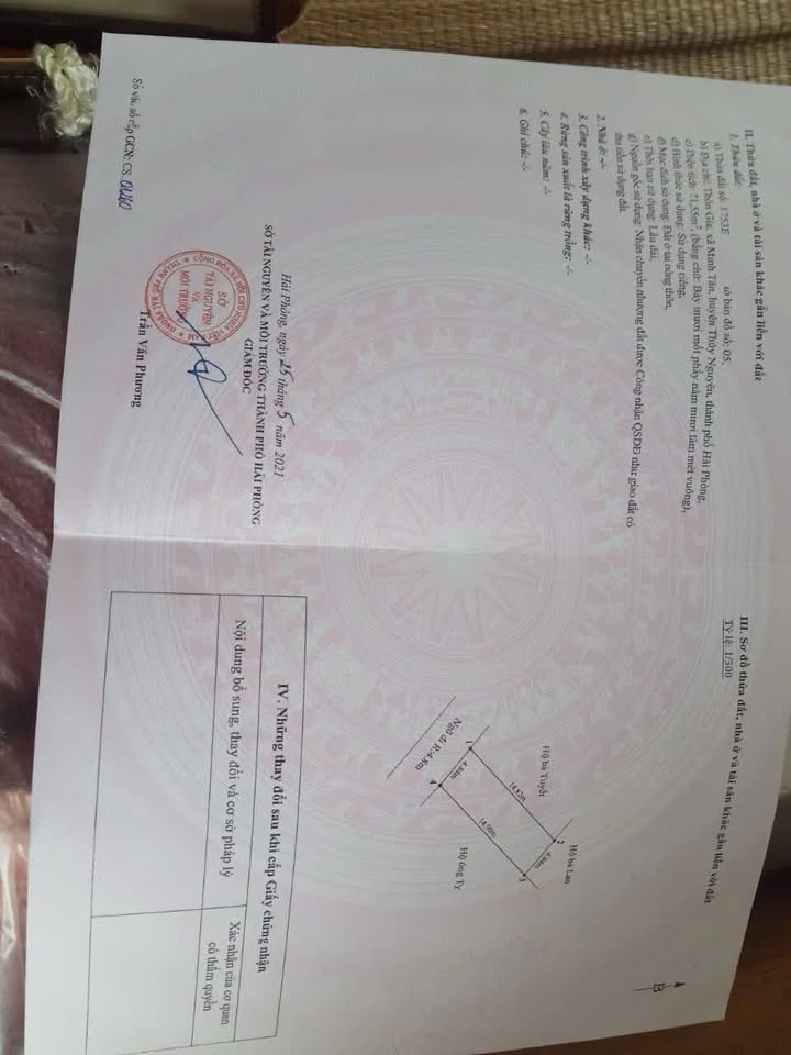 Đất nền An Hải, Quận An Dương 72m² giá 400 triệu - Sổ hồng chính chủ, đầu tư sinh lời!