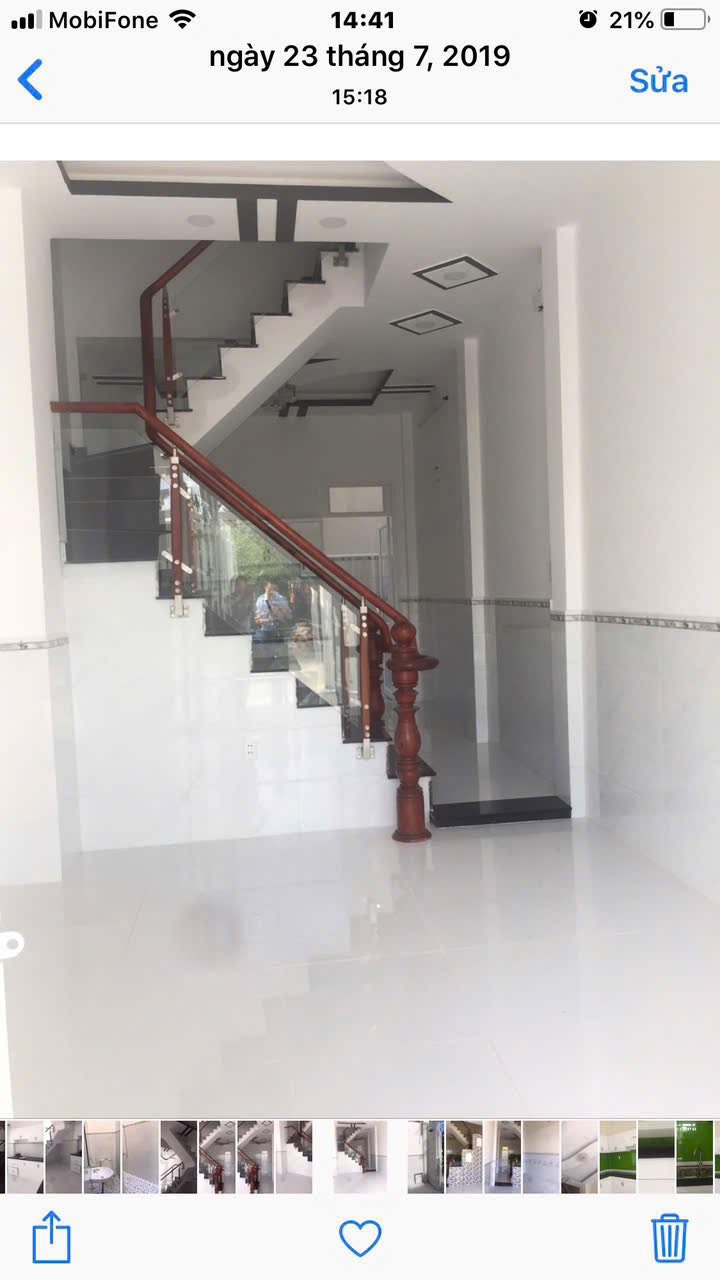 Nhà nguyên căn cho thuê tại Nhơn Đức, Nhà Bè 46m² giá 8.5 triệu - Hẻm xe hơi thuận tiện!