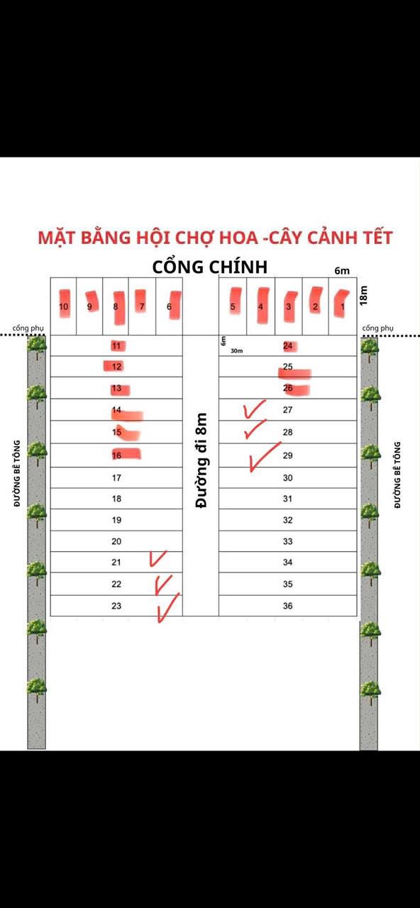 Mặt bằng cho thuê bán hoa Tết tại trung tâm hội chợ Vinh - Giá thỏa thuận hấp dẫn!