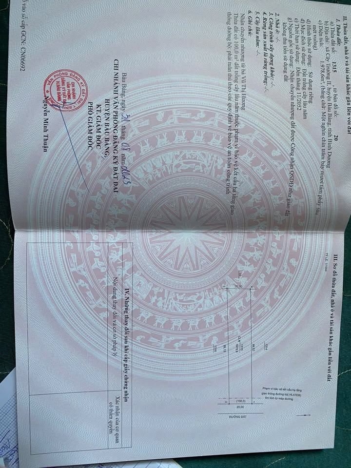 Đất nền khu công nghiệp Bàu Bàng 4000m² giá chỉ 3 tỷ - Cơ hội đầu tư hấp dẫn!