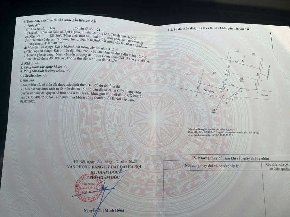 Đất nền Xã Phú Nghĩa 81m² giá 2 tỷ - Đầu tư sinh lời bền vững!