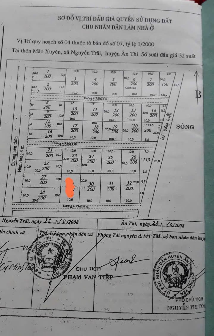 Đất nền Thôn Mão Xuyên, Xã Nguyễn Trãi 200m² giá 14 triệu - Khu vực phát triển sôi động!